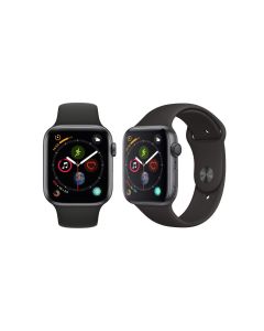 Apple Watch Series 4 GPS 44mm Space Grey Case Black Band