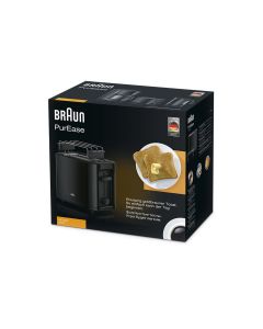 Braun HT-3010 PurEase Toaster 2 Slots - Black