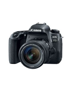 Canon EOS 77D DSLR with 18-55MM IS STM LENS - BLACK