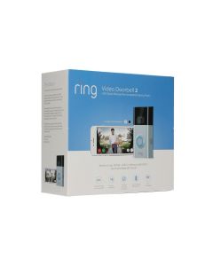 Ring Video Doorbell 2 1080p WiFi Enabled HD - Silver