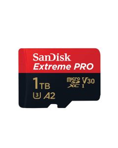 SanDisk 1TB Extreme PRO microSDXC Card + SD Adapter Up to 200MB/s, UHS-I, Class 10, U3, V30