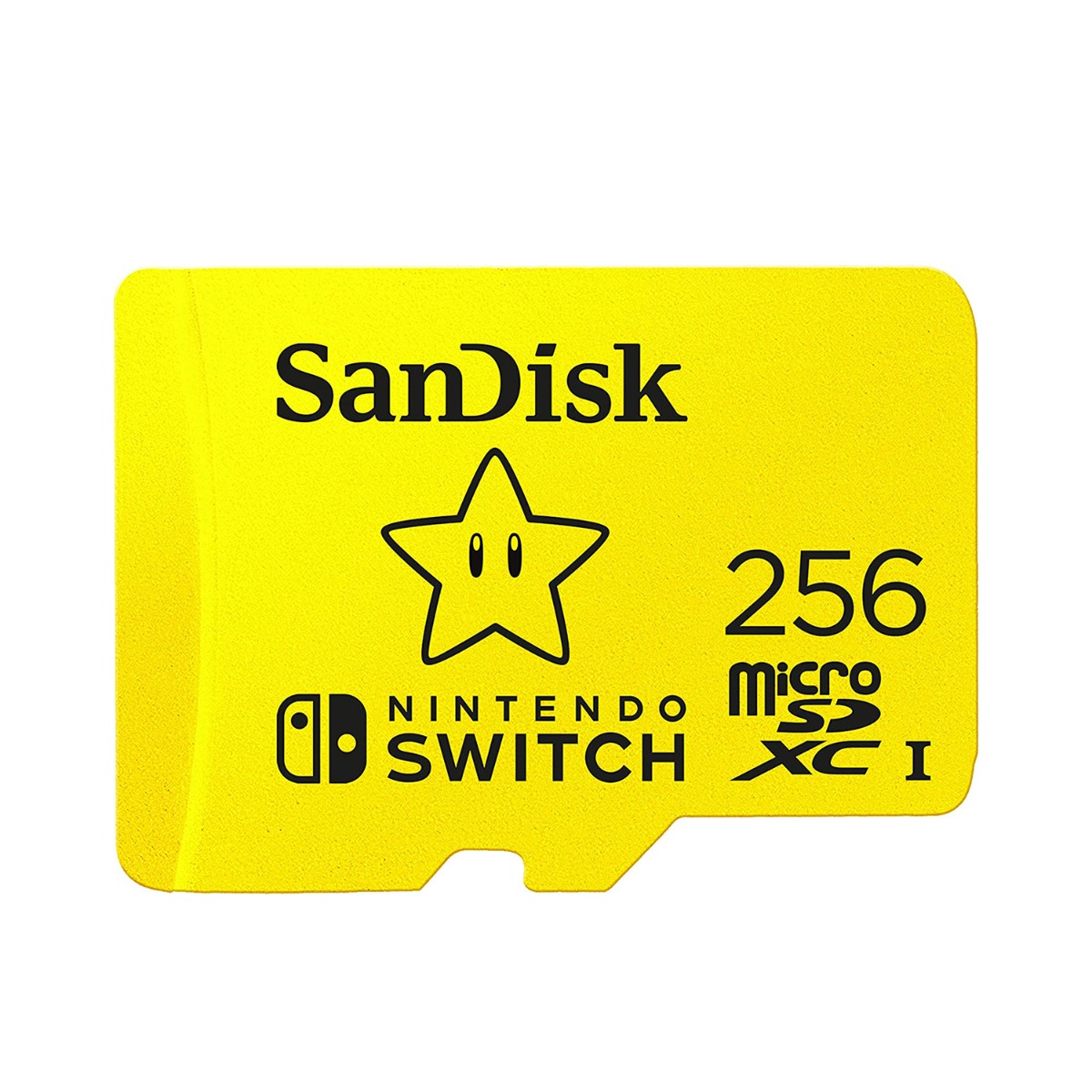 SanDisk 256GB microSDXC card for Nintendo Switch consoles up to 100 MB/s UHS-I Class 10 U3