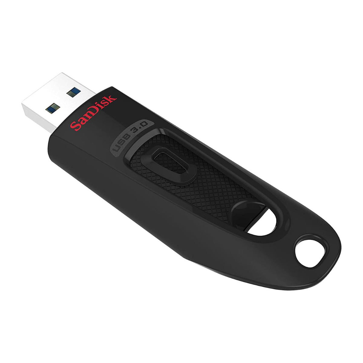 SanDisk Ultra 256 GB, USB 3.0 flash drive, with up to 130 MB/s read speed, Black
